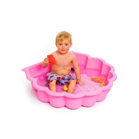 Marimex pískoviště/bazének - mušle s krytem - růžové